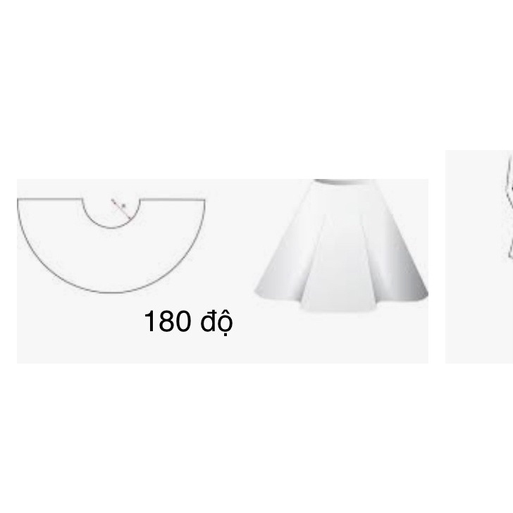 Vải xếp ni quạt lụa bản 180độ dài 1,3m chuyên may thời trang
