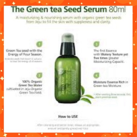 Serum Trà Xanh Innisfree The Green Tea Seed Serum - Chính Hãng | BigBuy360 - bigbuy360.vn