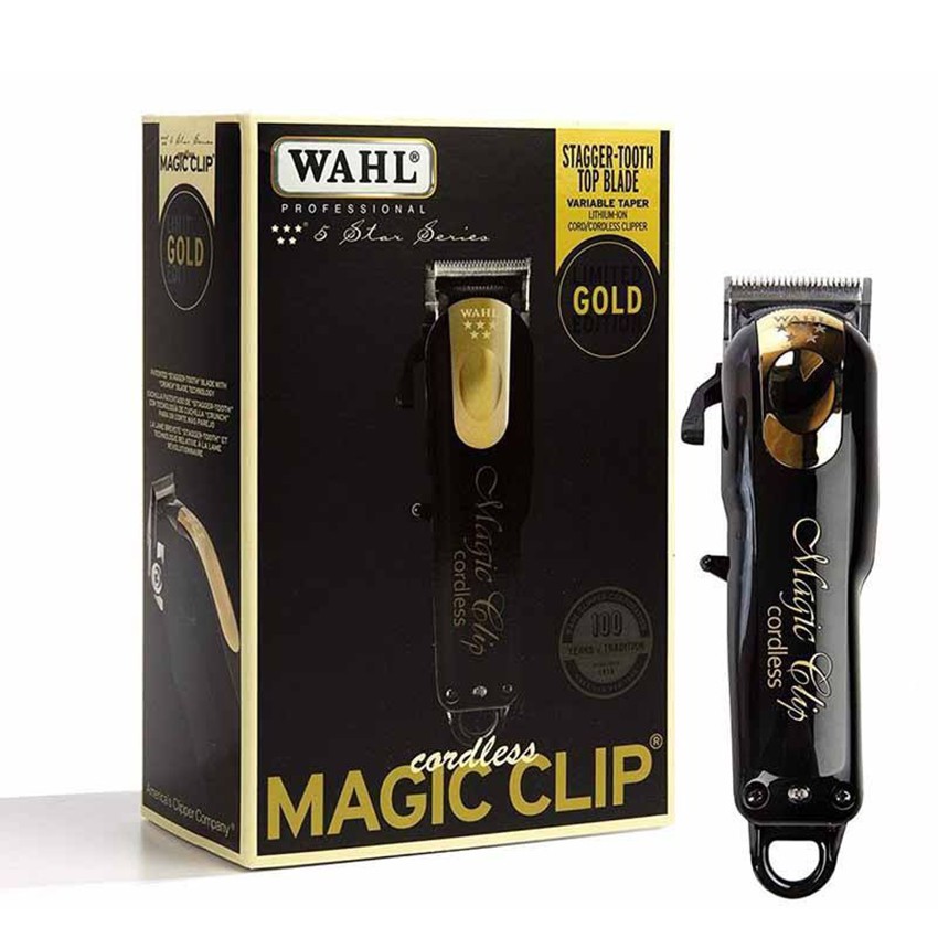 [Mã 273FMCG100K0 giảm 6% đơn 500K] Tông đơ cắt tóc cao cấp WAHL Magic Clip 8 cữ gá thép