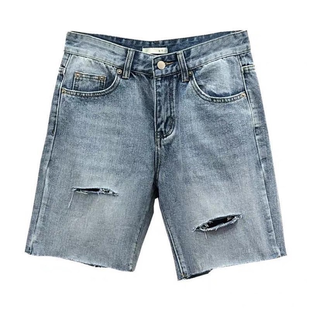 QUẦN SHORT JEANS UNISEX (hình chụp thật)