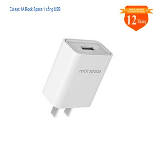 Bộ củ cáp sạc dây dù lightning 1A Rock cho IPhone cao cấp