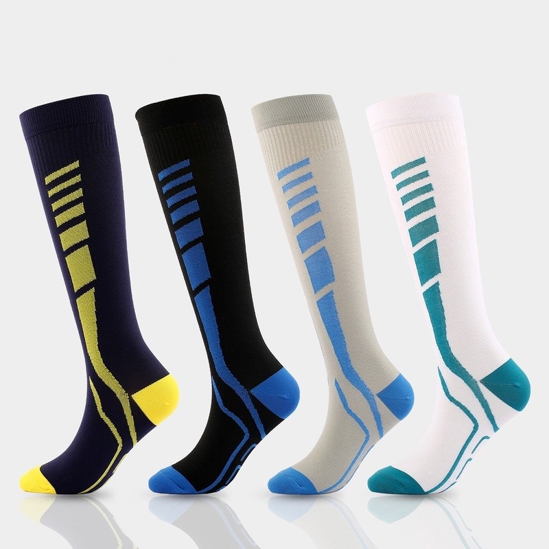 Vớ Nén Thể Thao Co Giãn Phù Hợp Cho Đạp Xe / Chạy Bộ / Chạy Bộ / Công Sở / Thể Thao Unisex