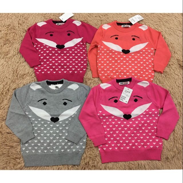 Áo len H&M xuất xịn cho bé size 8-14 tuổi.