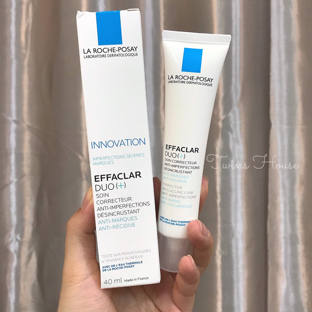 [Mã COS1904 giảm 8% đơn 300K] Kem Ngừa Thâm Mụn LA ROCHE POSAY EFFACLAR Duo+ 40ml