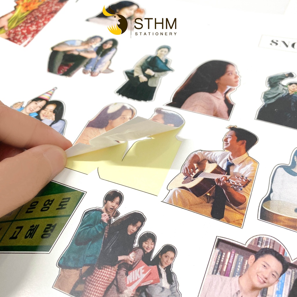 Sticker in theo yêu cầu - chỉnh sửa ảnh và chèn chữ miễn phí - STHM Stationery