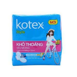 Băng vệ sinh Kotex Style siêu mỏng cánh