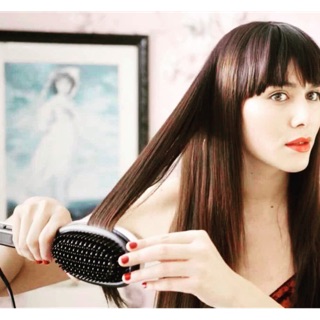 Lược điện chải thẳng tóc 2 trong 1 mẫu mới