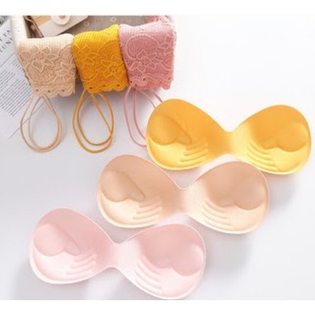 MỚI*ÁO BRA REN 2 DÂY đệm sẵn