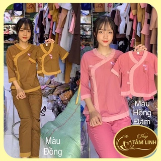 Đồ Lam Đi Chùa Cho Bé _Tim Phối