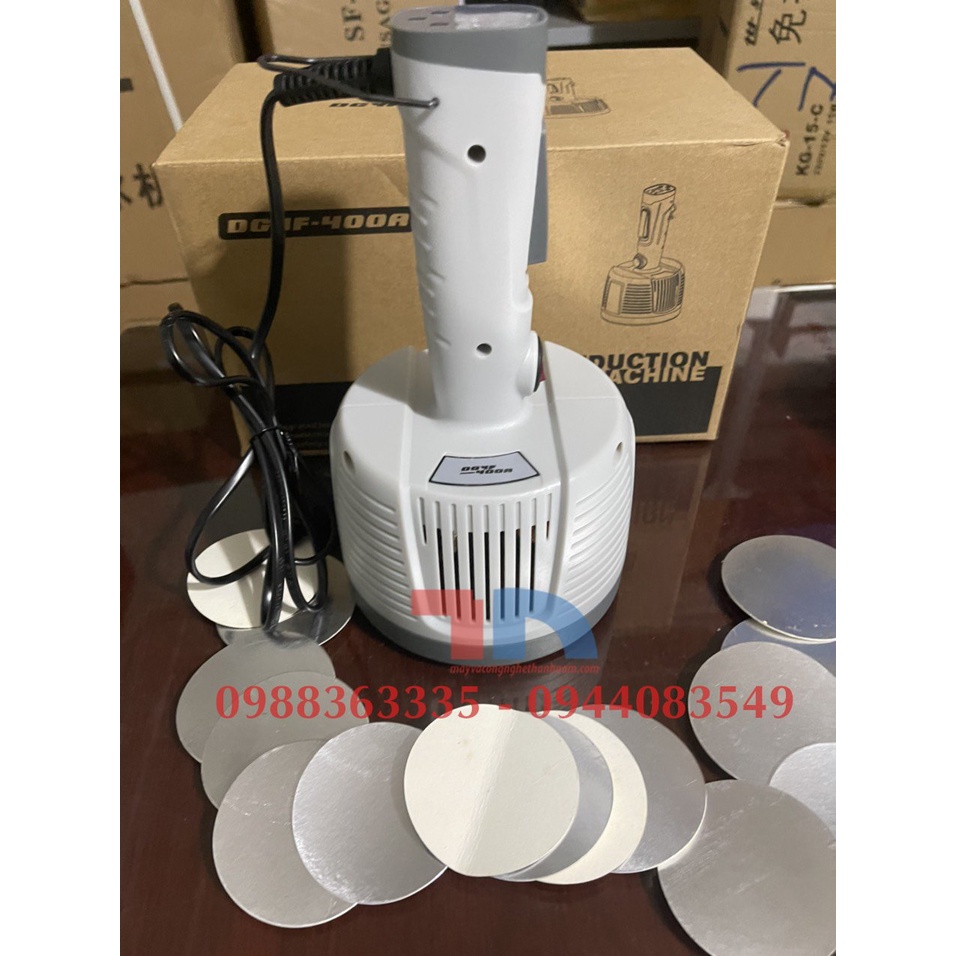 Máy dán màng seal cầm tay,máy dán màng siu bấm tay
