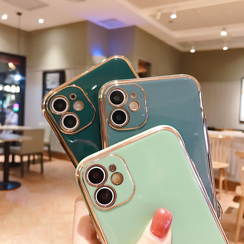 Ốp điện thoại mạ viền vuông cho OPPO A15 A15s A74 A54 A53 A32 2020 A92 A72 A52 A31 A9 A5 2020 A5s A3s A12 A12e Reno 6 5 F11 F9 Pro Realme 5 5i 5s 6i | BigBuy360 - bigbuy360.vn