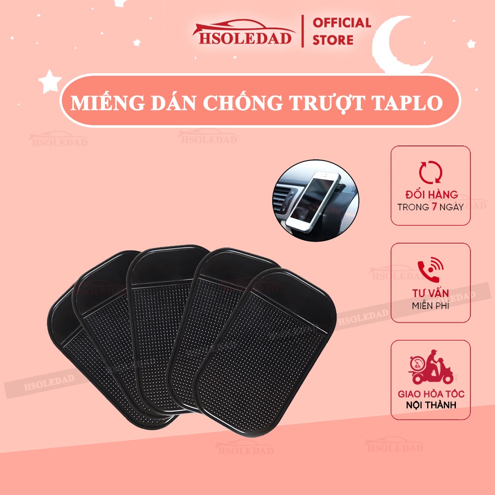 Miếng dán chống trượt, để đồ trang trí trên ô tô - màu ngẫu nhiên