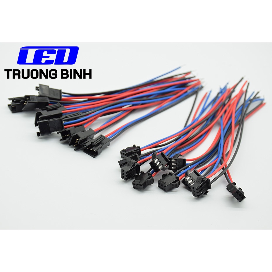 ĐẦU NỐI 3 PIN ĐỰC CÁI SM3PIN CHO LED FULL MÀU WS2811 WS2812 UCS1903 WS2815