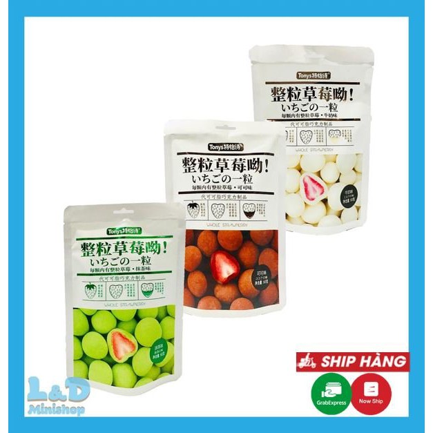 [SIÊU HOT]Kẹo Socola Bọc Dâu Tây