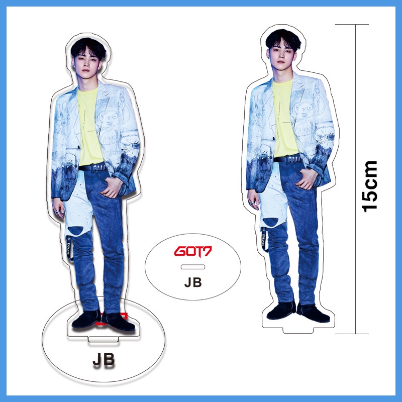 Thailand F4 DEW,BRIGHT,WIN,NANI Mewgulf Yinwar Ohmnanonr BKPP GOT7 Action Figurines Standee 15cm Large Desk Stand