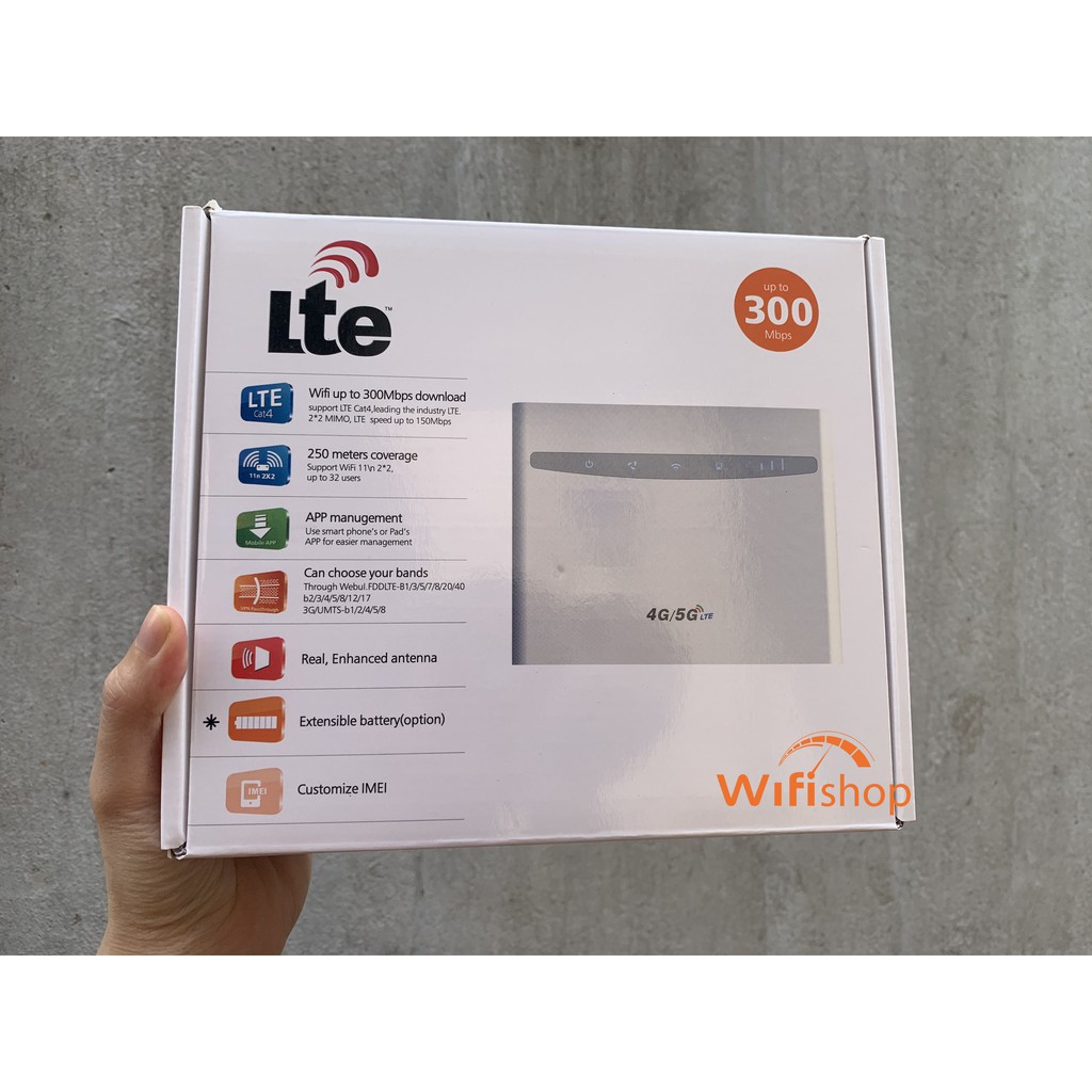 Bộ Phát Wifi 4G CPE B525 - Tốc độ 300 Mbps , 32 thiết bị kết nối , 4 cổng LAN | BigBuy360 - bigbuy360.vn