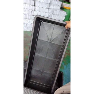 KHAY CHẬU NHỰA THÔNG MINH Nuôi Thủy Sinh Cá Trồng Rau .. Kích Thước 102X43X16CM ( không lót )