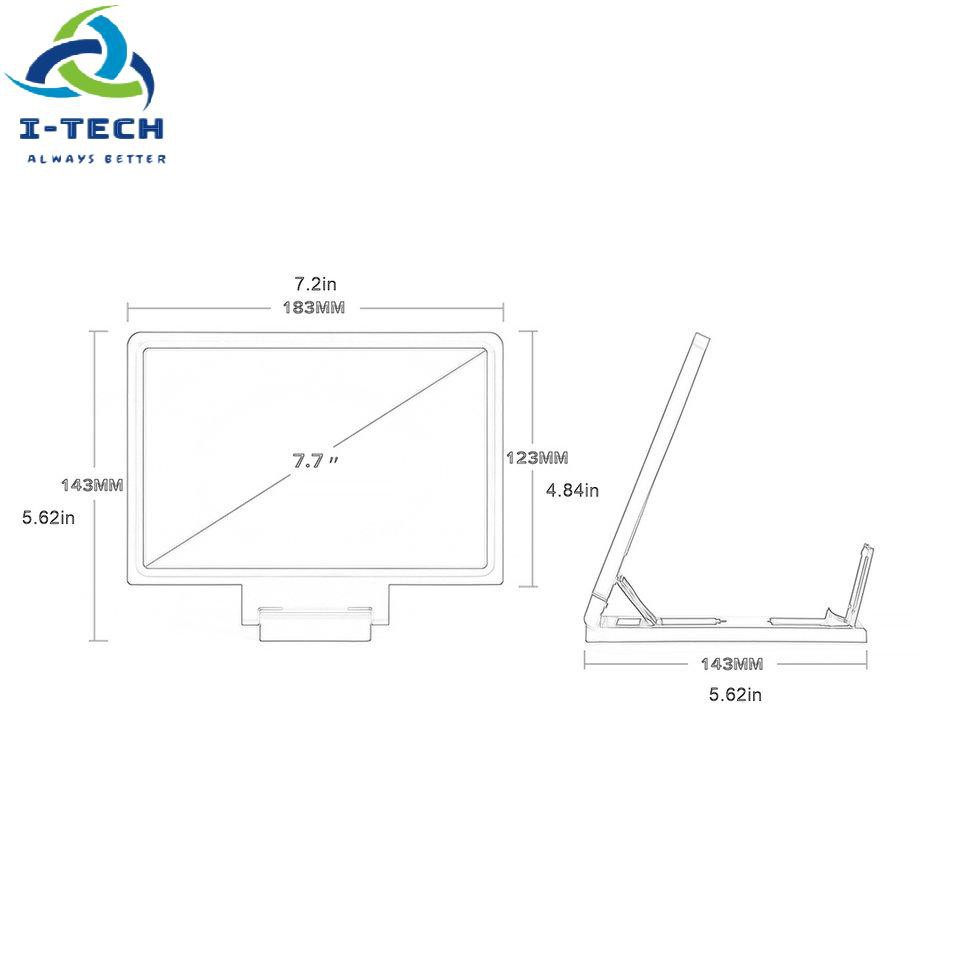 Kính Lúp Phóng Đại Màn Hình Điện Thoại