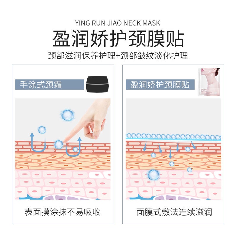 Mặt nạ cổ dưỡng ẩm chăm sóc da cổ hiệu quả SIGO
