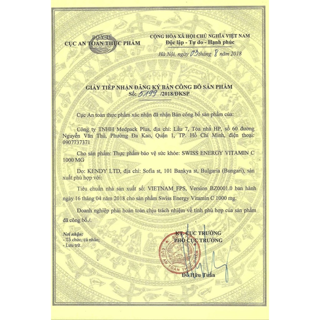 Viên sủi bổ sung vitamin C tăng cường sức đề kháng Swiss Energy Vitamin C 1000mg (Tuýp 20 viên) Thụy Sĩ <0305627> | BigBuy360 - bigbuy360.vn