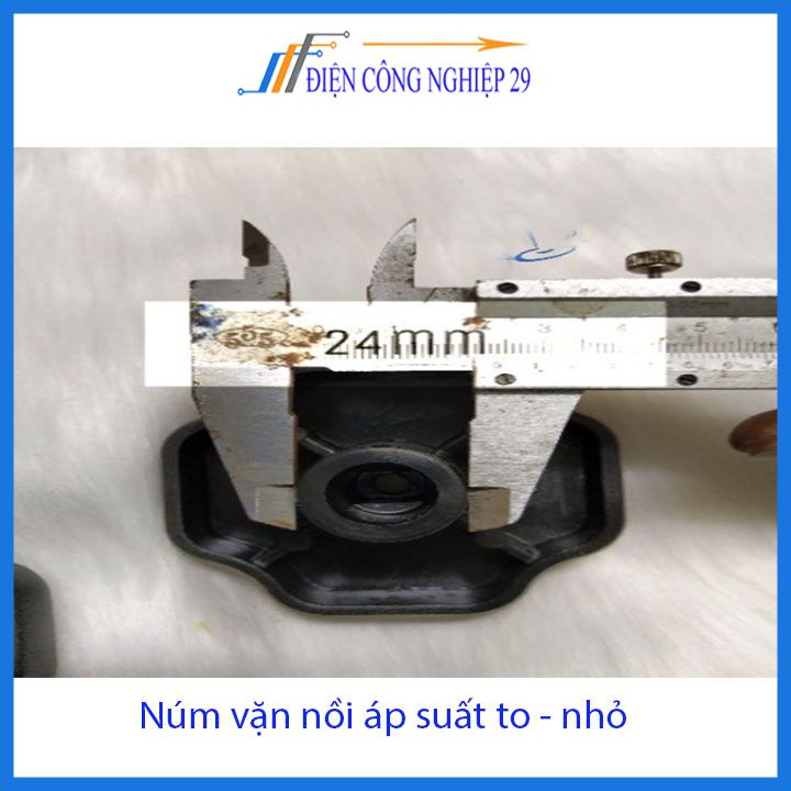 Phụ kiện nồi áp suất- Combo núm vặn và trục đồng van điều áp chất lượng tốt