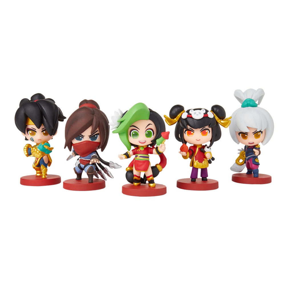 Mô hình LoL Jinx Pháo Hoa 7cm mini  - Figure LMHT Liên Minh Huyền Thoại