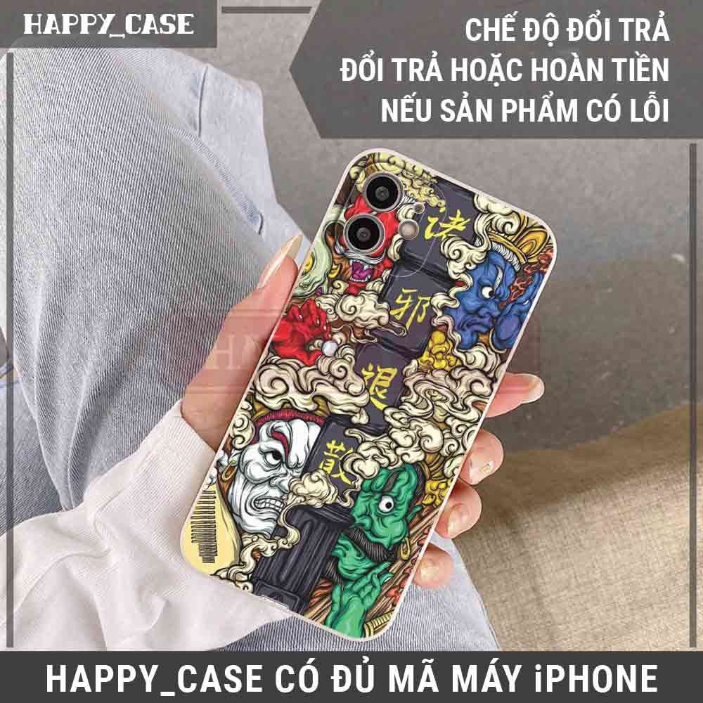 Ốp iPhone NB199 Hình Thần Tướng Chống Sốc iPhone Happy Case