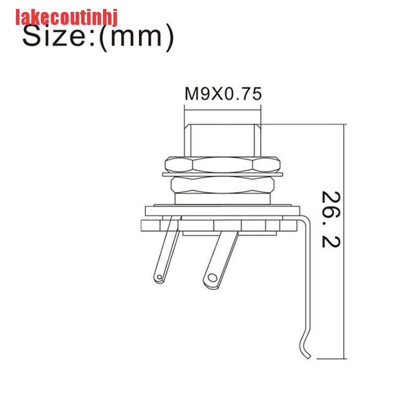 {lakecoutinhj}Jack Plug Socket For Electric Guitar Bass,Guitar Pickup Jack Plug Socket 6.35 VSQ