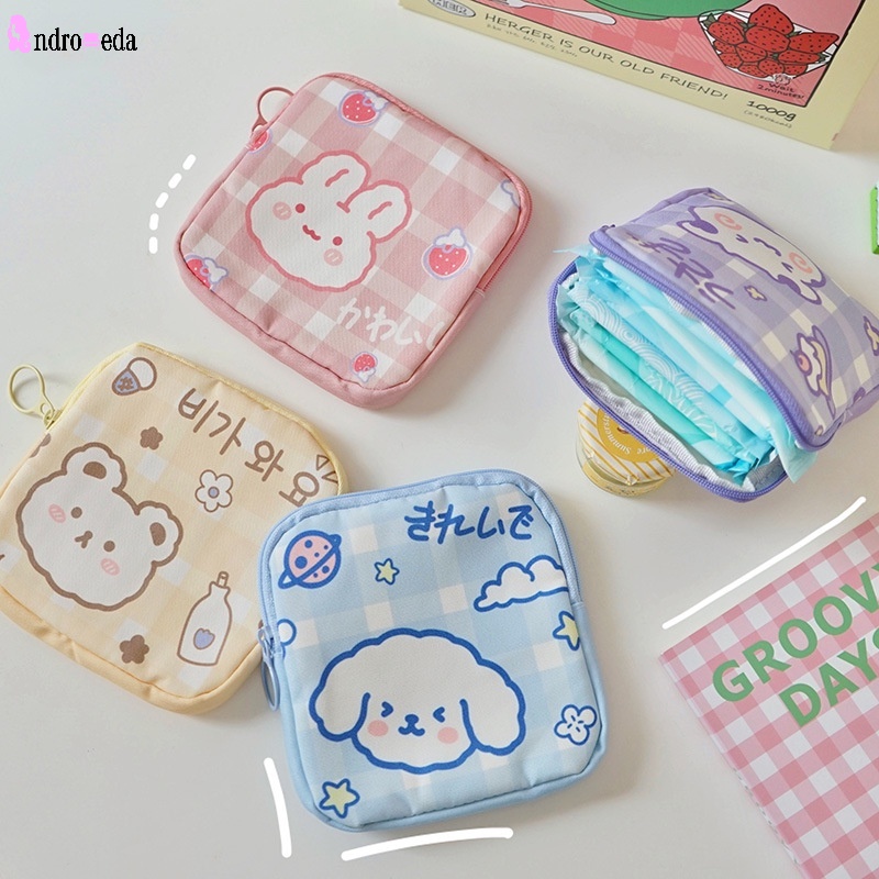 1 Túi Đựng Đồ Vệ Sinh Cá Nhân 4 Kiểu Chất Liệu Dày Chống Thấm Nước Nhỏ Gọn Dễ Thương