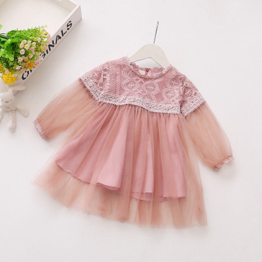 Đầm công chúa váy xòe dành cho bé gái