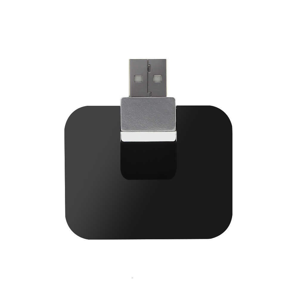 USB Wireless 2.0 HUB 4 Port Mini Portble Square Mule Folding USB Splicer Dành Cho Máy Tính Trên Màn Hình Nền