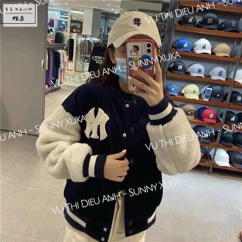 Áo Khoác Nhung Tăm NY trần bông