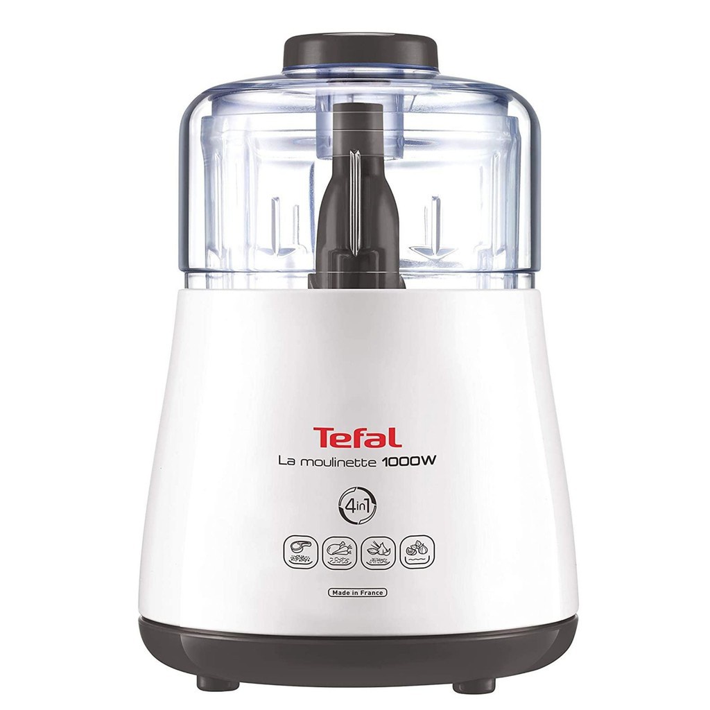 Máy xay thịt cá rau đa năng Tefal DPA130 công suất 1000w, màu trắng, made in France