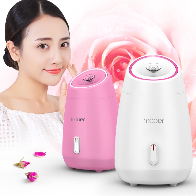 Máy xông hơi mặt thảo dược, hoa quả tự động 2 in 1 Maoer