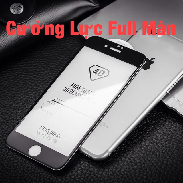 Dán Cường Lực Full Màn Hình iPhone Dán Toàn Màn Hình iPhone 6,7,8,X