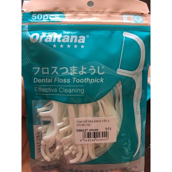 Tăm chỉ nha khoa Oraltana 50 cái