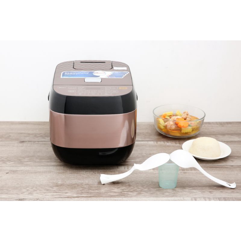 Nồi cơm điện tử Midea MB-FS5006, 1.8 lít, màu đen tím