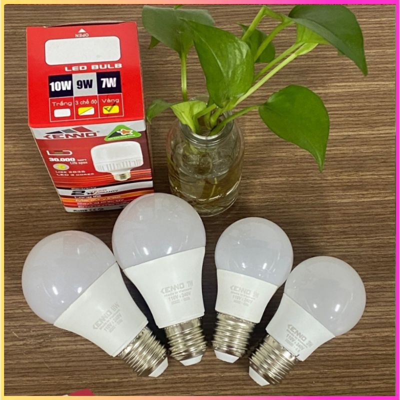 Bóng đèn Led kín nước, đui vặn E27 dùng Chiếu sáng và Trang trí, công suất 1W, 3W, 5W, 7W, 9W