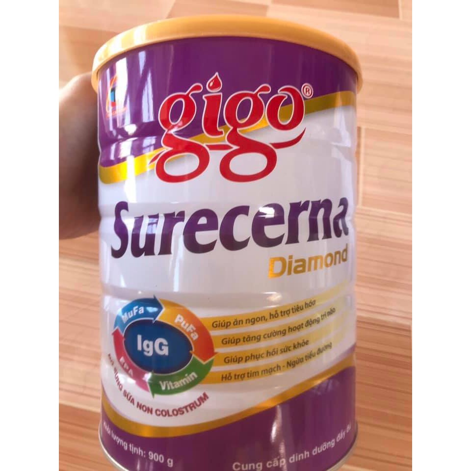 Sữa bột gigo surecerna 900g cho người tiểu đường