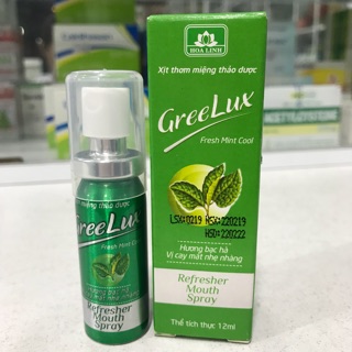 Xịt thơm miệng GREE LUX