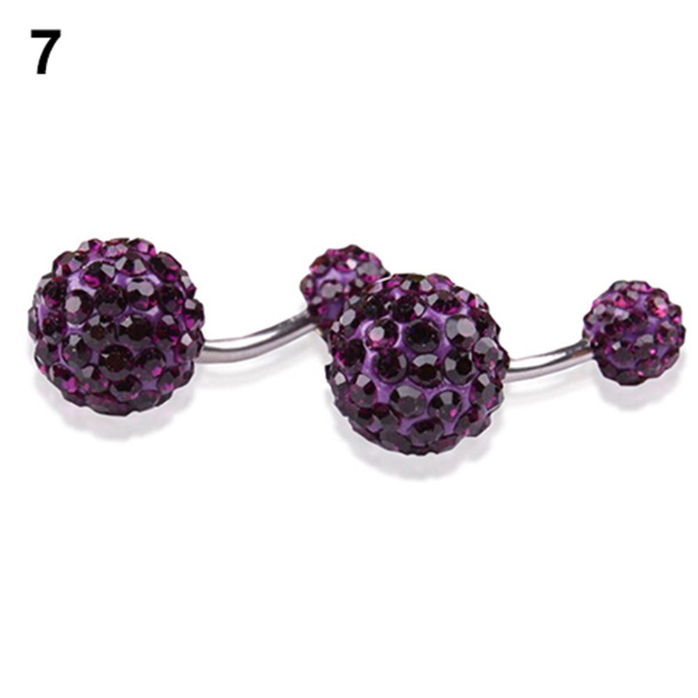 Khuyên rốn đính đá nhân tạo thời trang cho nữ