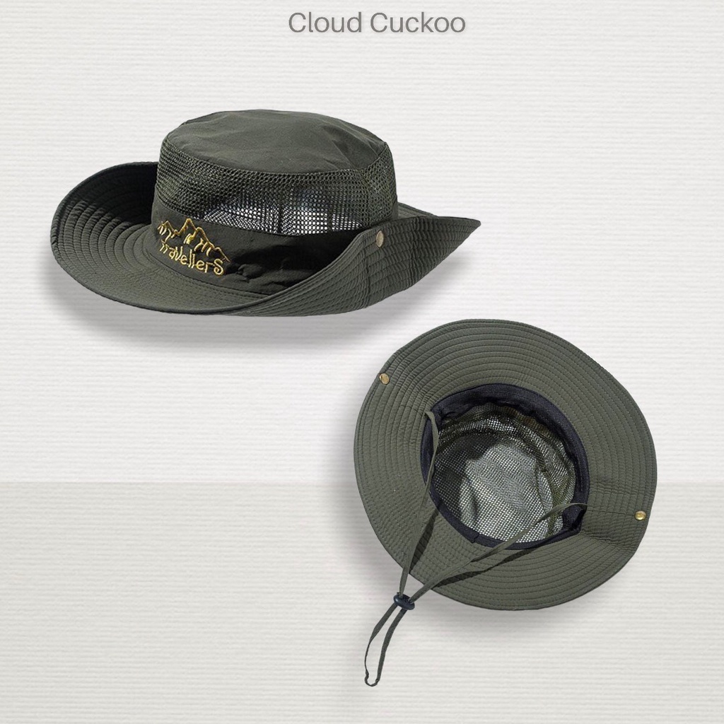 Mũ Bucket Ngư Dân Có Dây Đeo Phù Hợp Che Nắng Mưa Hay Đi Dã Ngoại Camping Cắm Trại- Mã Số: MBK8173