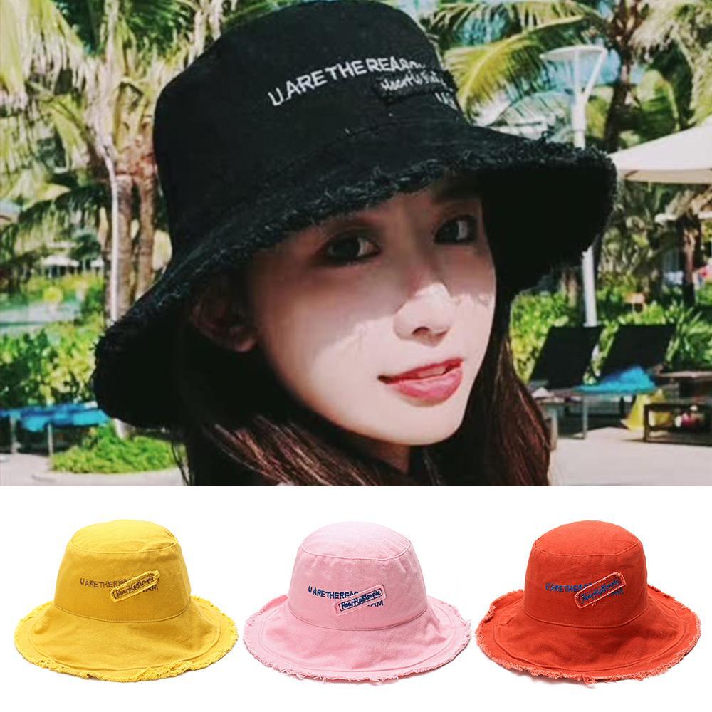 Mũ Bucket Chống Nắng Thời Trang Biển Xinh Xắn Cho Nữ