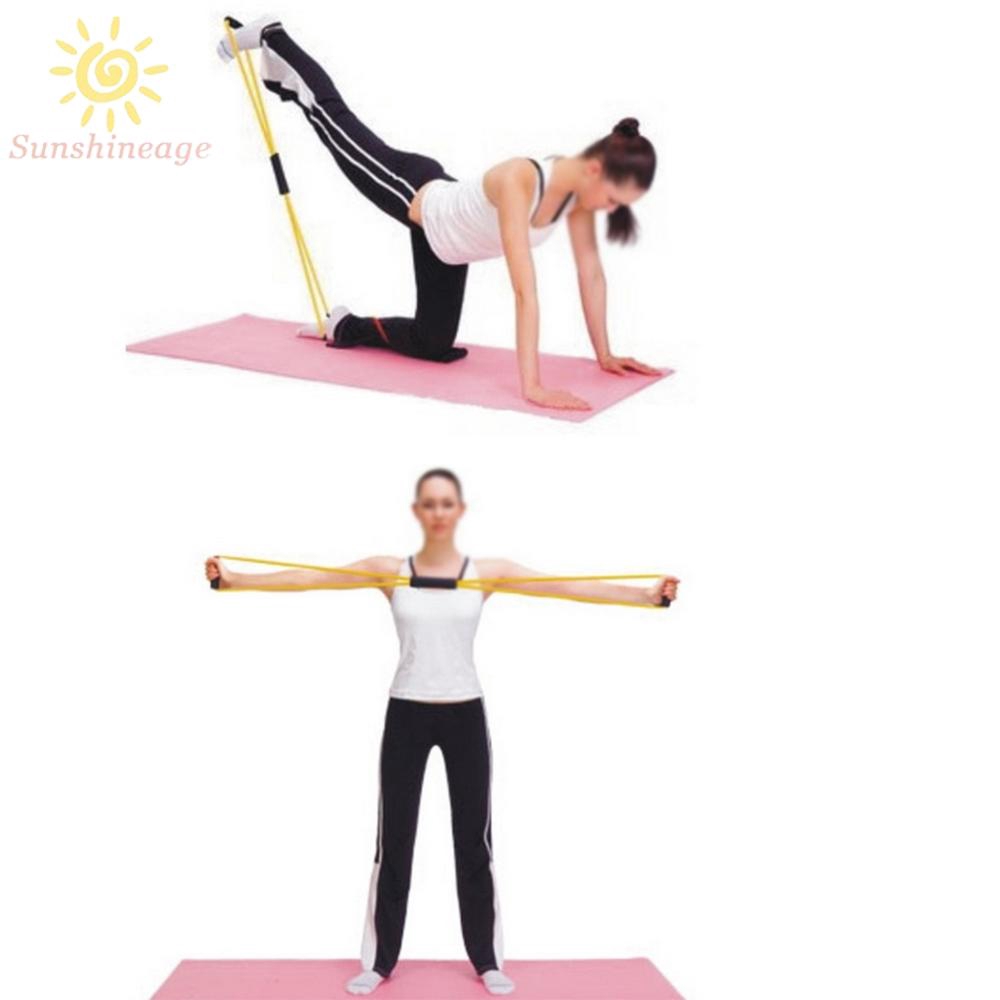 Set 2 Dây Kháng Lực Hình Số 8 Hỗ Trợ Tập Yoga