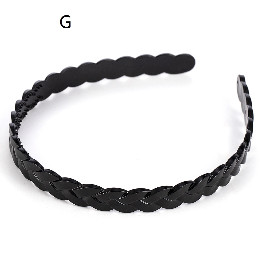 Băng đô cài tóc chơi thể thao bằng kim loại đơn giản cho nam &amp; nữ