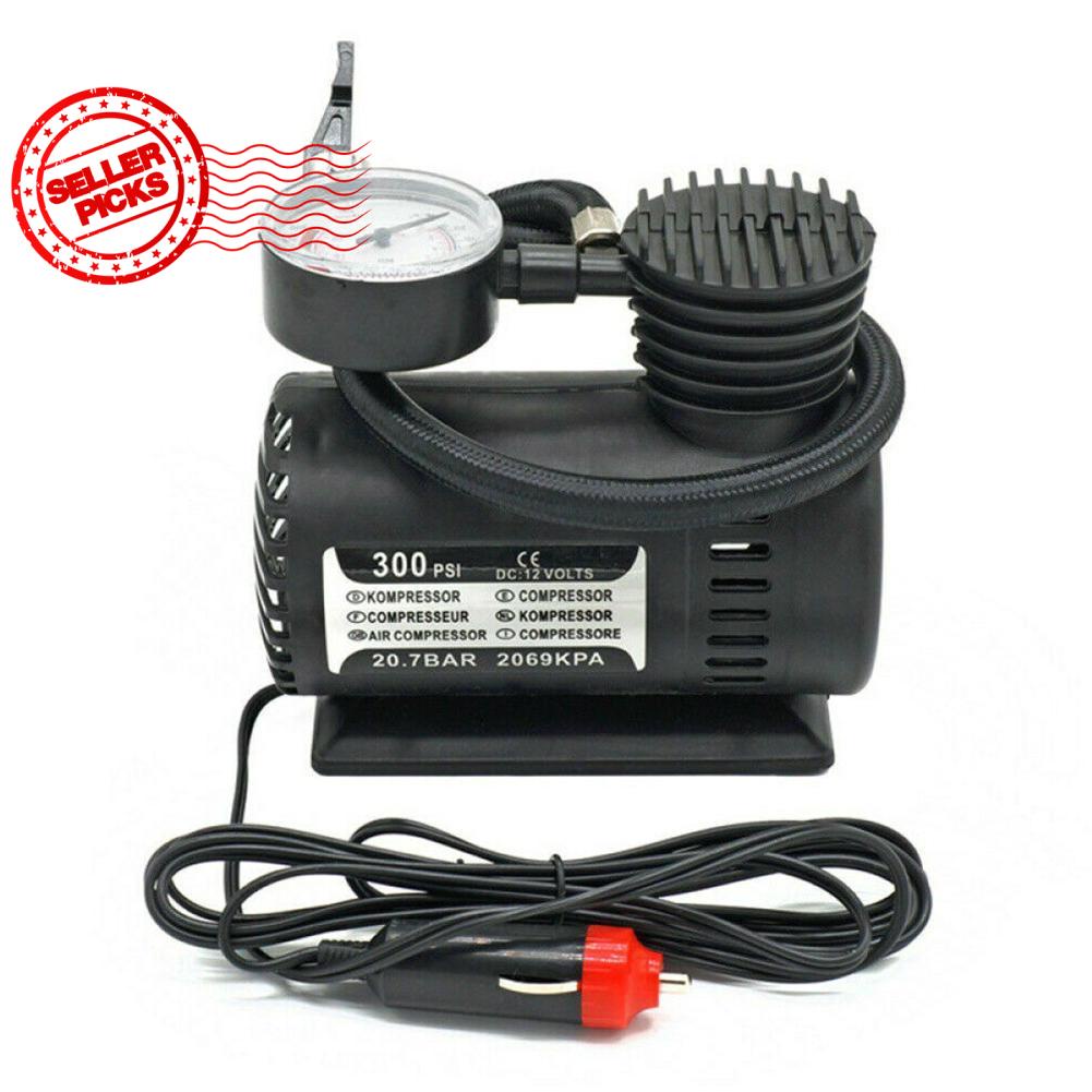 Máy bơm bánh xe đạp/xe máy/xe hơi kèm đồng hồ đo áp suất C8C2 X2O8