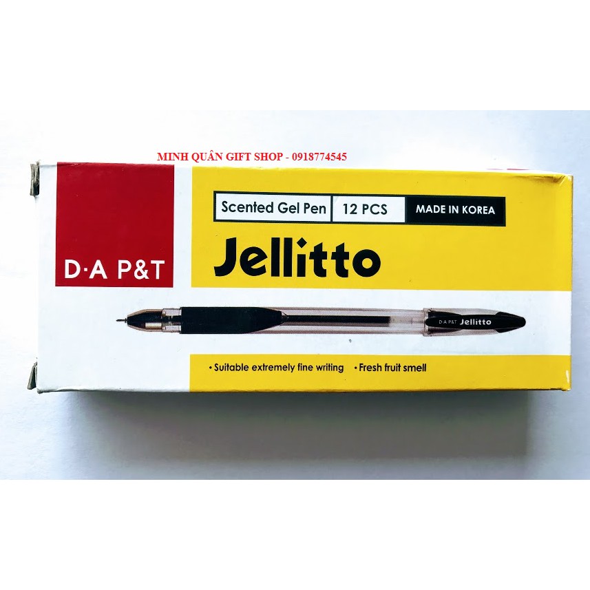 Bút Gel Jellitto 0.4mm Hộp 12 Cây - viết mực nước Jellitto