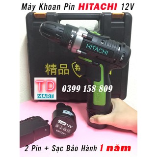Máy khoan pin hitachi 12v made in japan