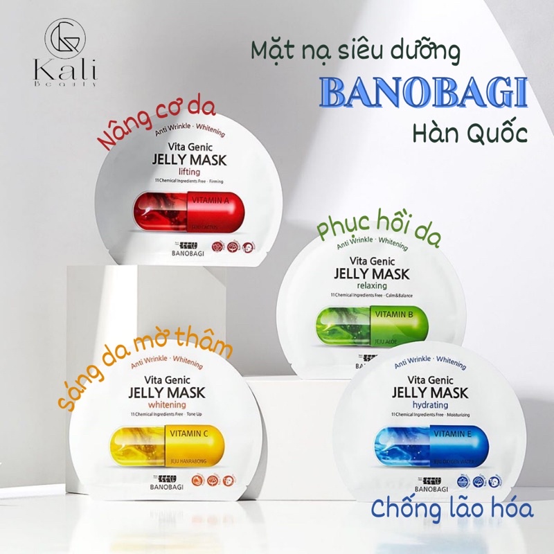 Mặt Nạ Banobagi Jelly Mask  Auth