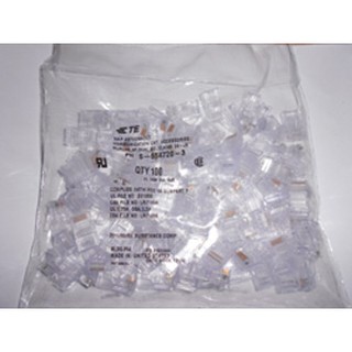 Hạt mạng RJ45 nhựa (túi 100 hạt)